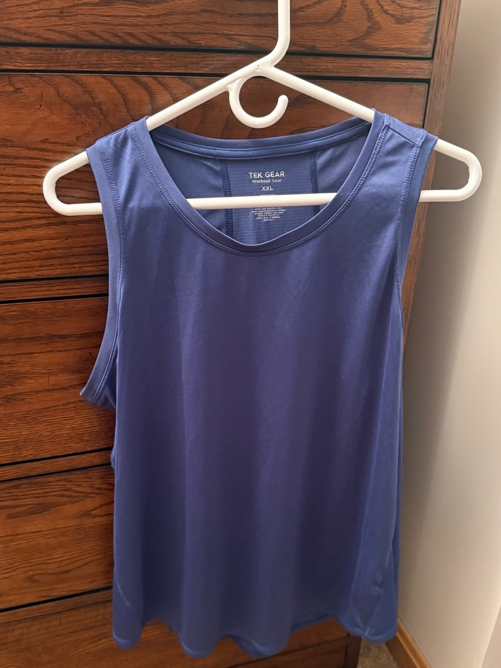 Tek Gear Blue Lightweight Women's Athletic Tank Size XXL